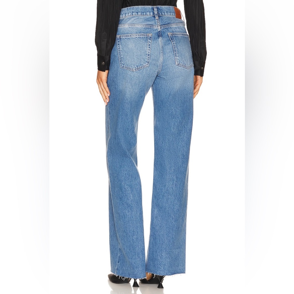 Anine Bing Hugh Jeans in Panama Blue - Picture 3 of 10